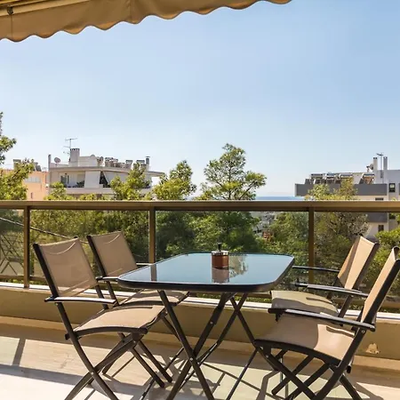 Amazing Holiday Apt With Ocean Views Athènes Extérieur photo
